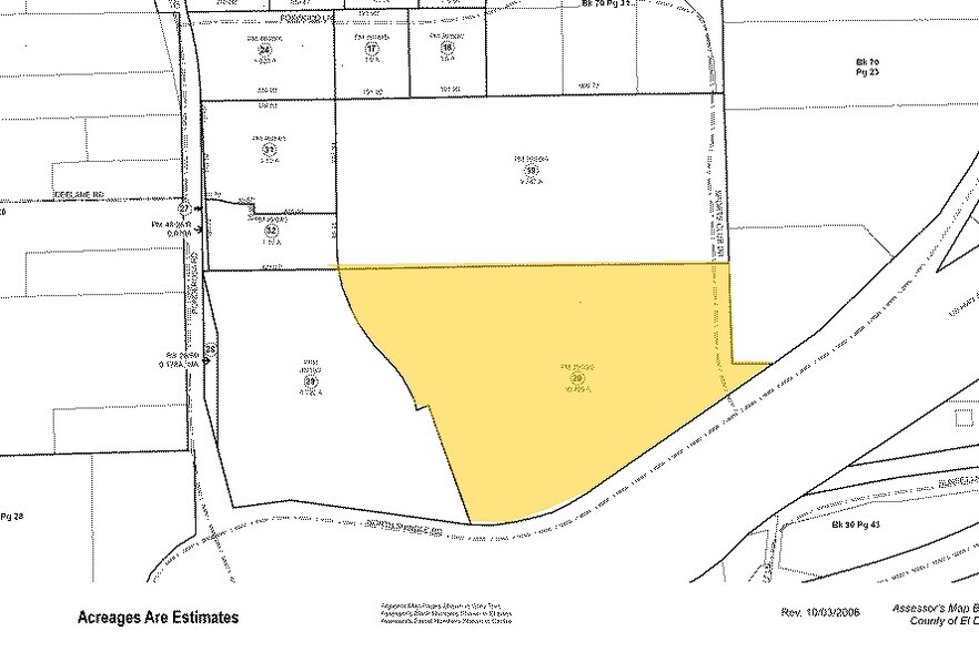 N Shingle Rd, Shingle Springs, CA à vendre - Plan cadastral - Image 3 de 4