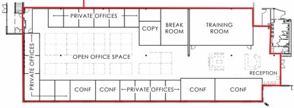 810 Vaca Valley Pky, Vacaville, CA for lease Floor Plan- Image 1 of 2