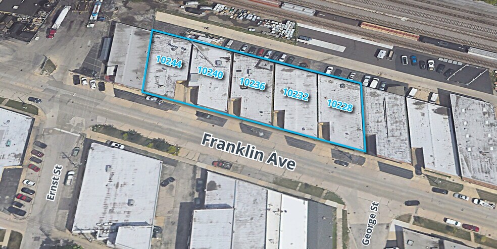 10228-10244 Franklin Ave, Franklin Park, IL à louer - Photo du bâtiment - Image 1 de 8