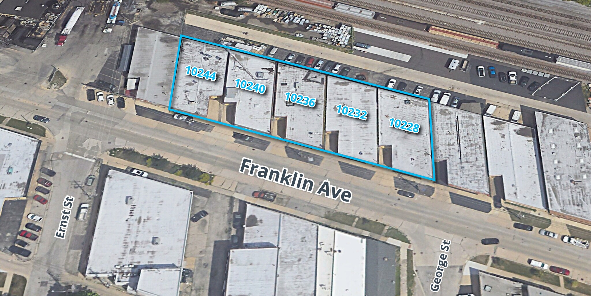 10228-10244 Franklin Ave, Franklin Park, IL à louer Photo du bâtiment- Image 1 de 9