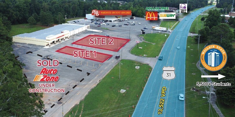 760 Main NE st, Hanceville, AL à louer - Photo principale - Image 1 de 4