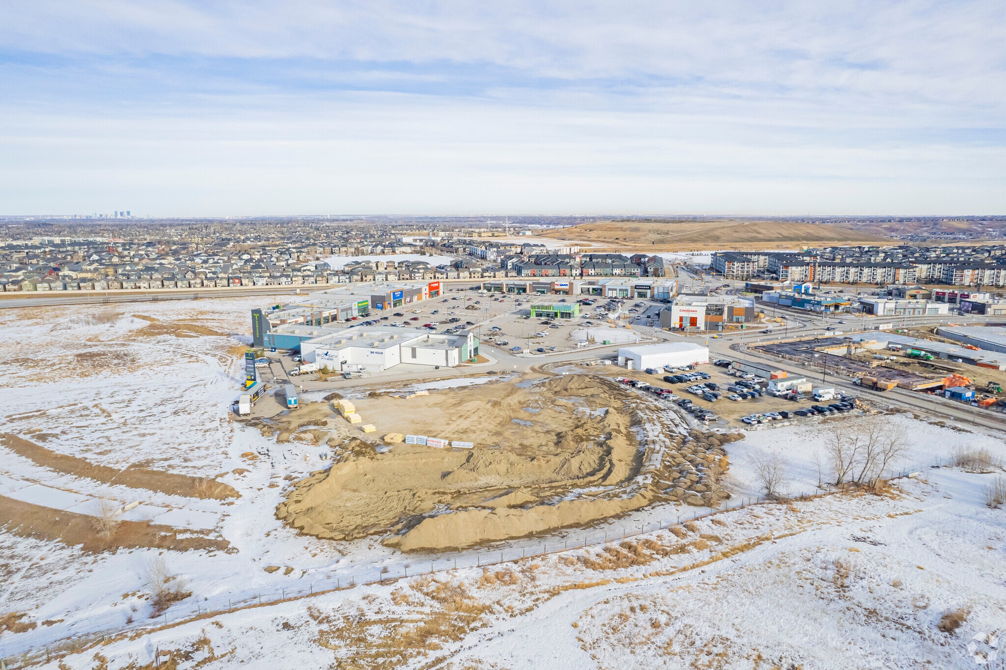 SE Macleod Trail And 210 Av, Calgary, AB for lease Primary Photo- Image 1 of 3