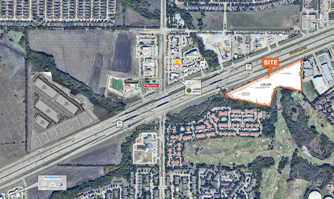 SWQ of SH-121 & Kathryn Ln, Plano, TX à vendre Photo principale- Image 1 de 3
