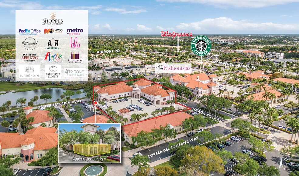 9015 Strada Stell Ct, Naples, FL à louer - Aérien - Image 1 de 2