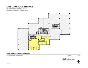 18W200 W 22nd St, Oakbrook Terrace, IL à louer Plan d’étage- Image 1 de 8