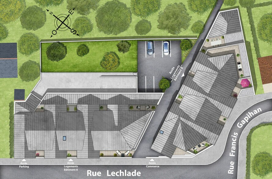 Office in La Chapelle-des-Fougeretz for sale - Building Photo - Image 2 of 3
