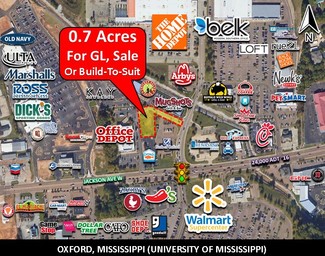 More details for 0 Jackson Ave W, Oxford, MS - Land for Sale