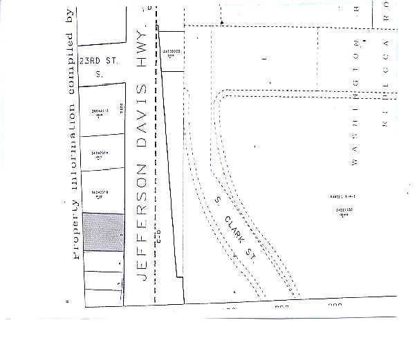 2400 Jefferson Davis Hwy, Arlington, VA à vendre - Plan cadastral - Image 3 de 4