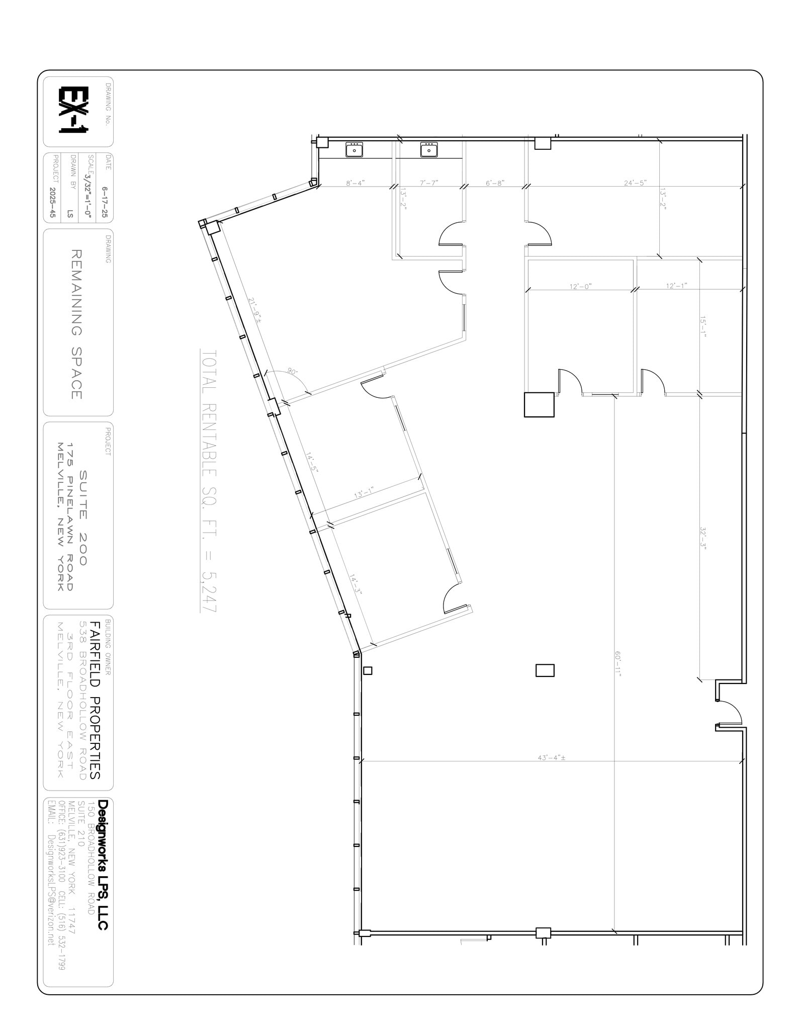 175 Pinelawn Rd, Melville, NY à louer Plan de site- Image 1 de 1