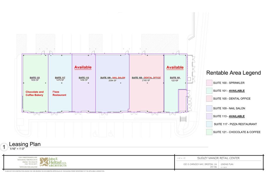 10215 Carnoch Way, Bristow, VA for lease - Site Plan - Image 1 of 7