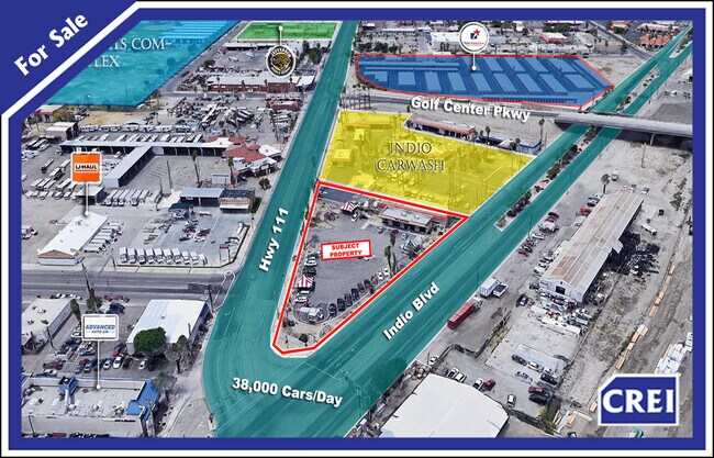 Plus de détails pour 83500 Hwy 111, Indio, CA - Commerce de détail à vendre