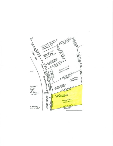 1.35 Acres Pinetree, Thomasville, GA à vendre - Plan de site - Image 2 de 2