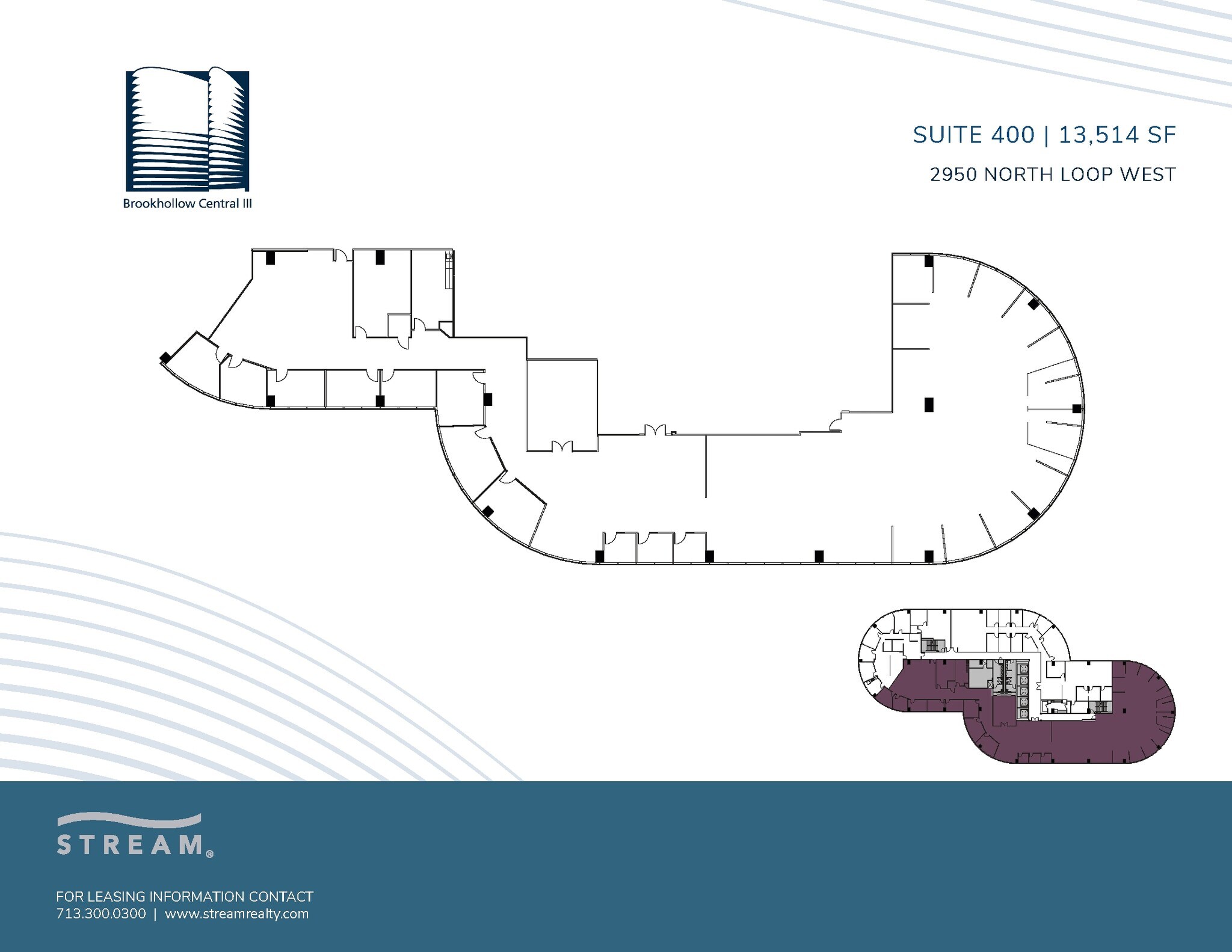 2950 N Loop Fwy W, Houston, TX à louer Plan d’étage- Image 1 de 1