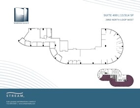 2950 N Loop Fwy W, Houston, TX à louer Plan d’étage- Image 1 de 1