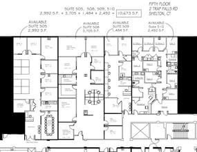 2 Trap Falls Rd, Shelton, CT à louer Plan d’étage- Image 1 de 2