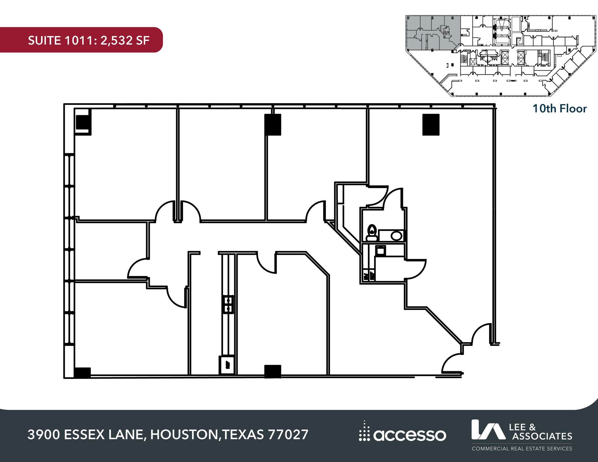 3900 Essex Ln, Houston, TX for lease Floor Plan- Image 1 of 1