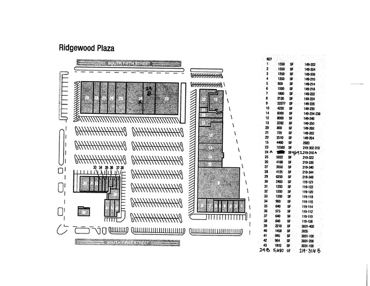 3001-3051 S 1st St, Garland, TX à louer - Plan de site - Image 3 de 3