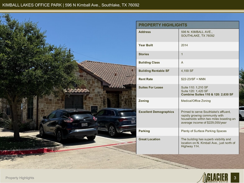 596 N Kimball Ave, Southlake, TX for lease - Building Photo - Image 3 of 11