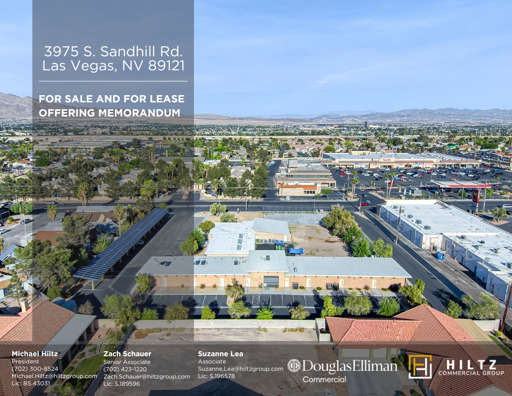 3975 S Sandhill Rd, Las Vegas, NV for sale Building Photo- Image 1 of 1