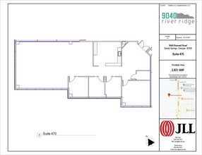 9040 Roswell Rd, Atlanta, GA à louer Plan d  tage- Image 1 de 1