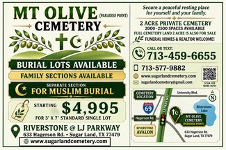 Plus de détails pour 1240 Hagerson, Sugar Land, TX - Terrain à vendre