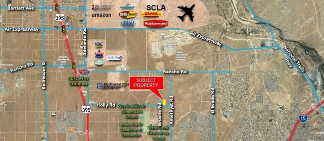 Plus de détails pour 00 Holly Rd, Adelanto, CA - Terrain à vendre