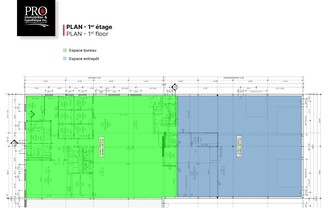 1525-1531 Rue Jean-Lachaîne, Sainte-Catherine, QC for lease Floor Plan- Image 2 of 3