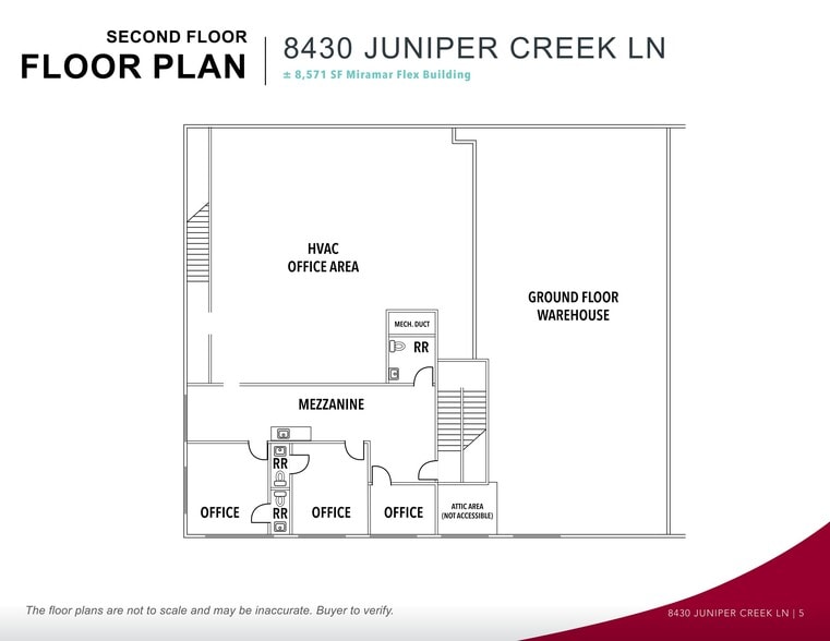 8430 Juniper Creek Ln, San Diego, CA for sale - Typical Floor Plan - Image 2 of 7