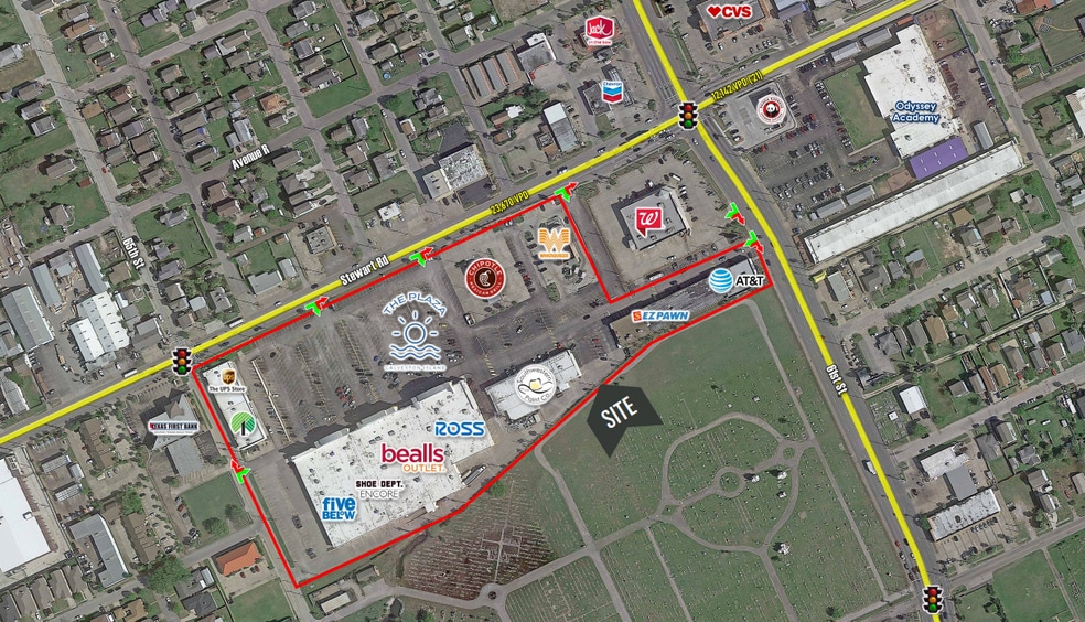 6303-6327 Stewart Rd, Galveston, TX for lease - Building Photo - Image 2 of 5