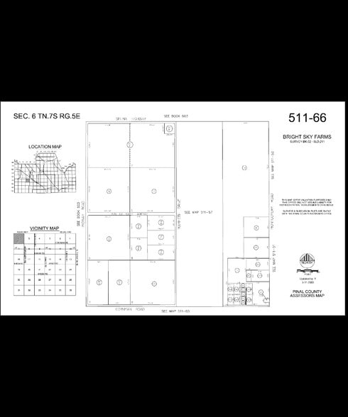 Cornman, Casa Grande, AZ à vendre - Plan cadastral - Image 2 de 2