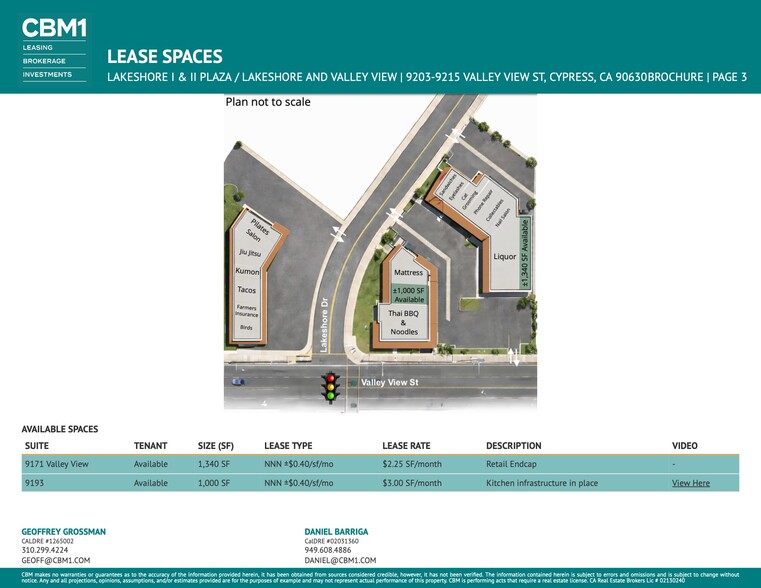 9203-9215 Valley View St, Cypress, CA à louer - Photo du bâtiment - Image 3 de 8