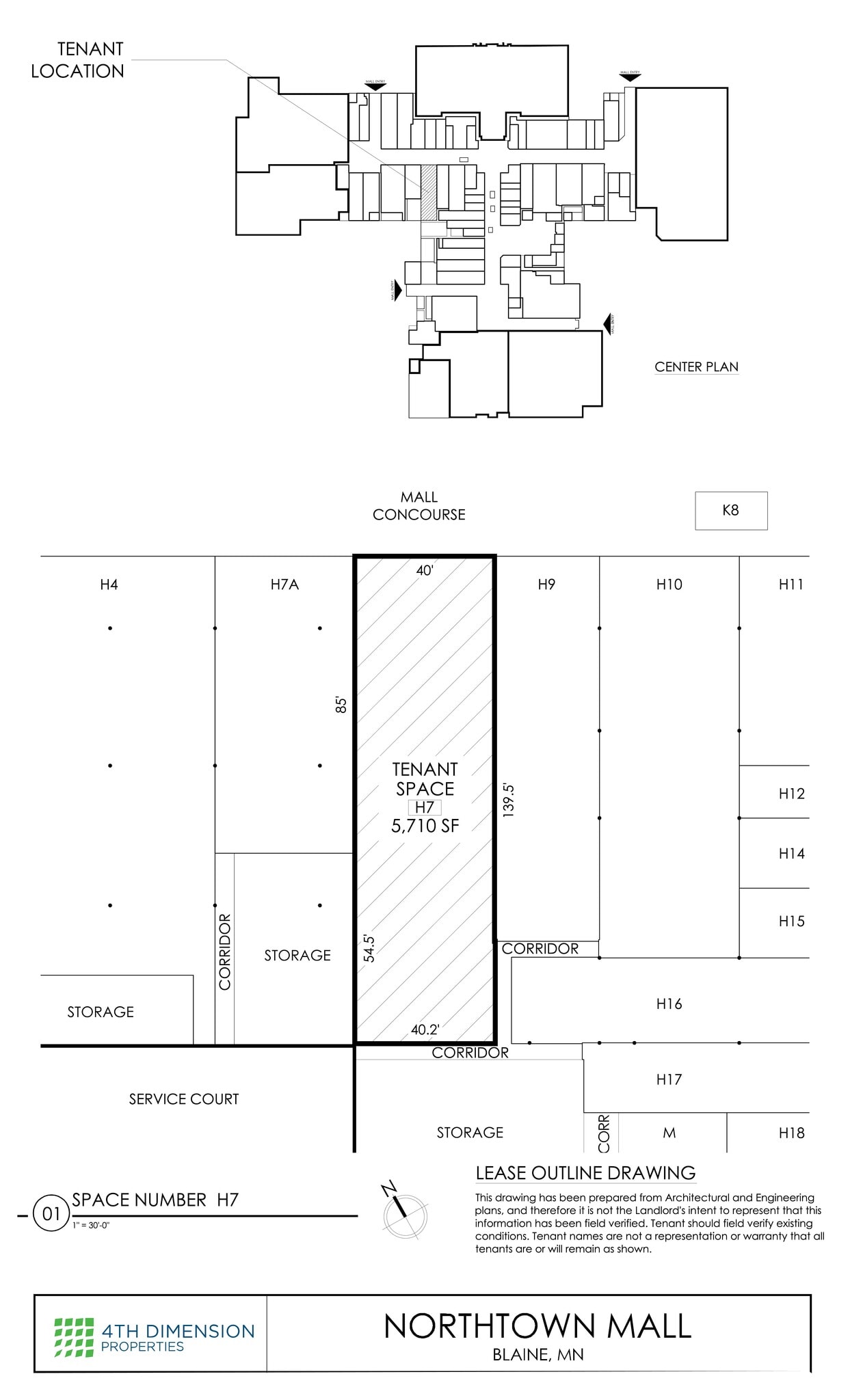 398 Northtown Dr, Blaine, MN for lease Site Plan- Image 1 of 1