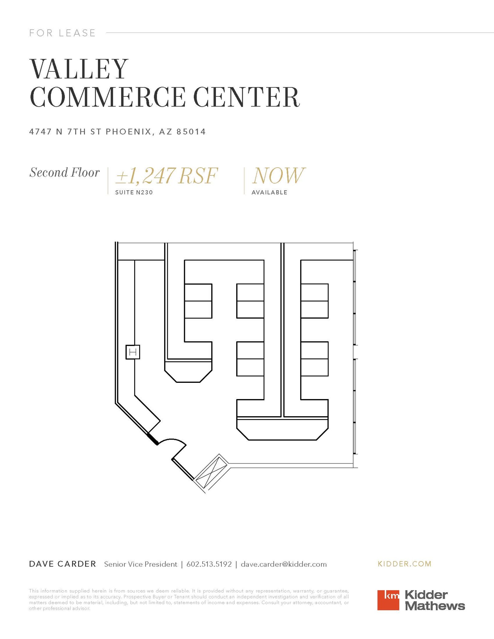 4745 N 7th St, Phoenix, AZ for lease Floor Plan- Image 1 of 1