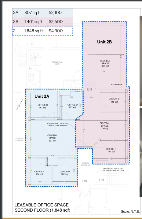 379 Queen St S, Kitchener, ON à louer Plan d’étage- Image 1 de 1