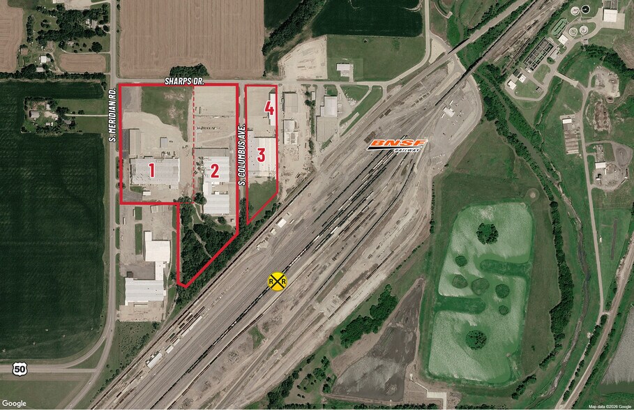 900 S Meridian Rd, Newton, KS à louer - Plan de site - Image 3 de 3