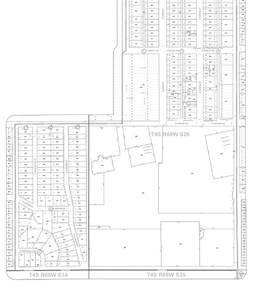 950 E Harvard Ave, Denver, CO for lease - Plat Map - Image 2 of 23