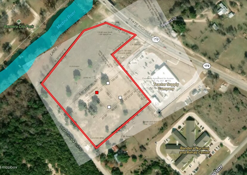 220 TX-173, Bandera, TX à vendre - Plan de site - Image 2 de 13