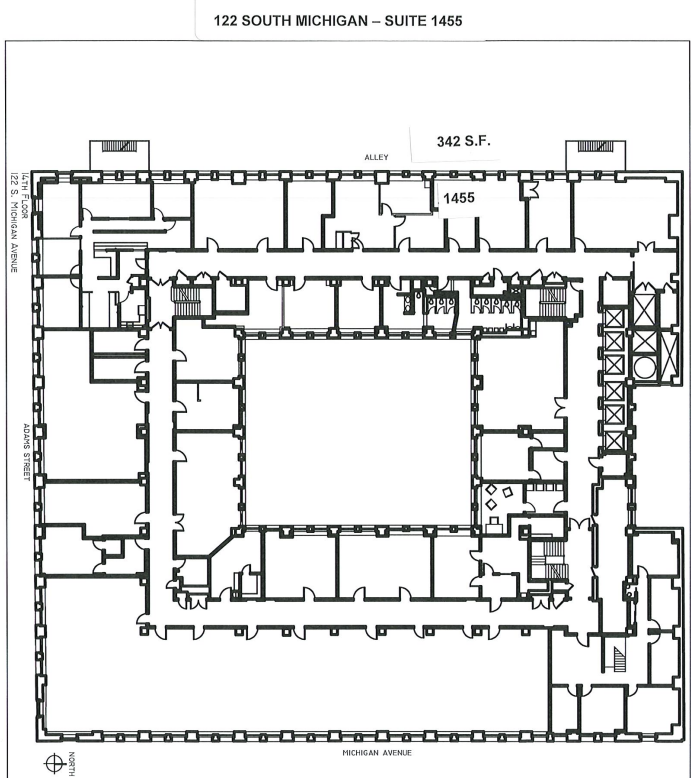 122 S Michigan Ave, Chicago, IL for lease Floor Plan- Image 1 of 1