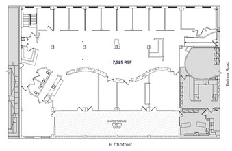 737 Bolivar Rd, Cleveland, OH for lease Floor Plan- Image 1 of 1