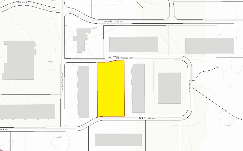 5555 12th Ave E, Shakopee, MN à louer - Plan cadastral - Image 2 de 7