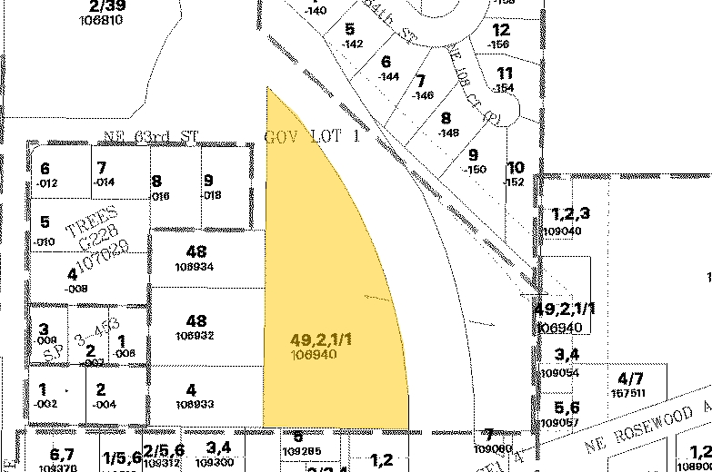 10801 NE Covington Rd, Vancouver, WA à vendre - Plan cadastral - Image 3 de 3