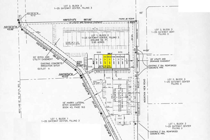 332 Mountain View Dr, Johnstown, CO à louer - Plan cadastral - Image 2 de 38