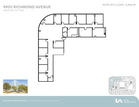9800 Richmond Ave, Houston, TX for lease Floor Plan- Image 1 of 1