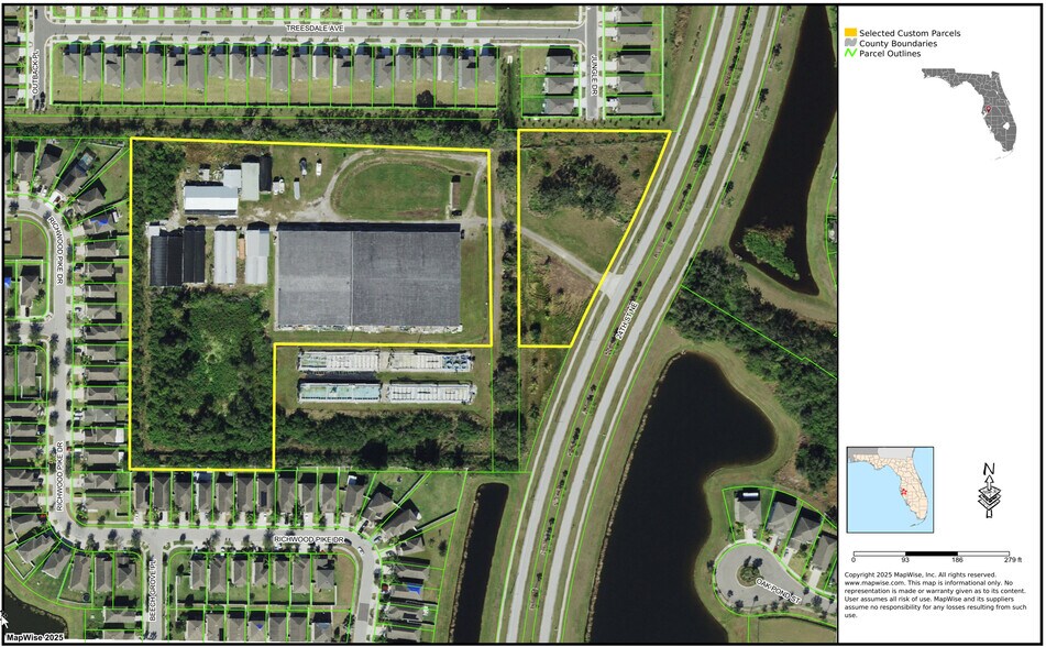1320 24th NE St, Ruskin, FL à vendre - Aérien - Image 2 de 5