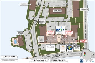 623 Spotswood-Englishtown Rd, Monroe Township, NJ à louer Plan de site- Image 1 de 1