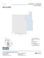 100 Wilshire Blvd, Santa Monica, CA for lease Floor Plan- Image 1 of 1