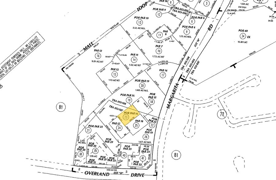 41619 Margarita Rd, Temecula, CA à vendre - Plan cadastral - Image 2 de 8