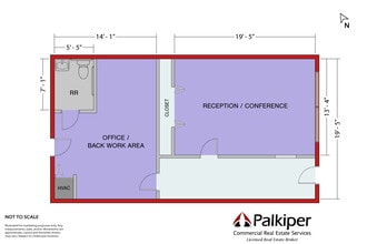 3380 S Park Ave, Titusville, FL à louer Plan d’étage- Image 1 de 5