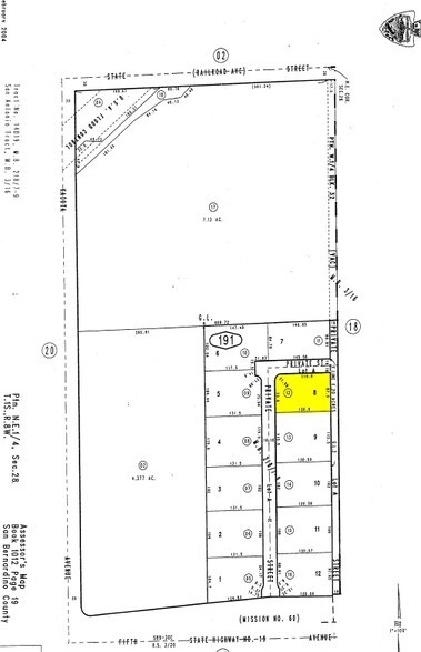 4078 Mission Blvd, Montclair, CA à louer - Plan cadastral - Image 3 de 14