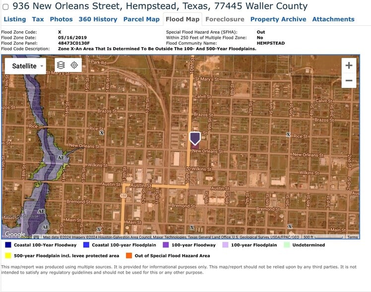 936 New Orleans St, Hempstead, TX for sale - Building Photo - Image 3 of 12